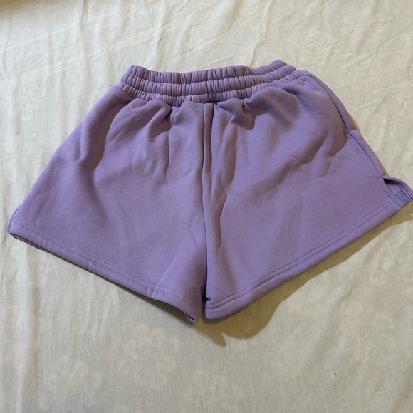 Cozy Purple Women's Pajama Shorts - Picture 4 of 4